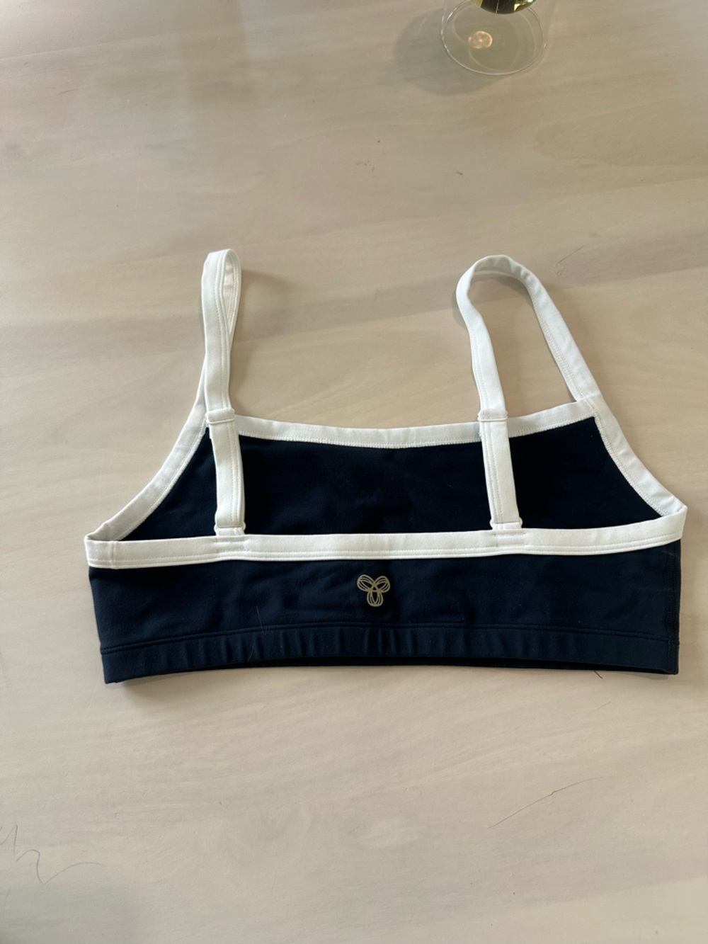 NWOT Aritzia Life Tumbler Bra Top - Navy and White - Picture 3 of 4